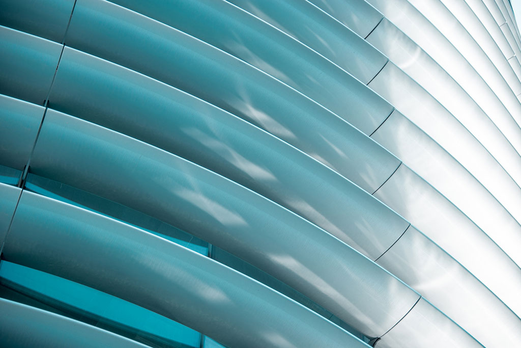 Abstract image of side of a building